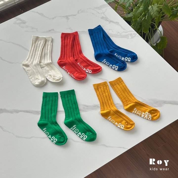 Roy - Korean Children Fashion - #stylishchildhood - One Pick Long Socks