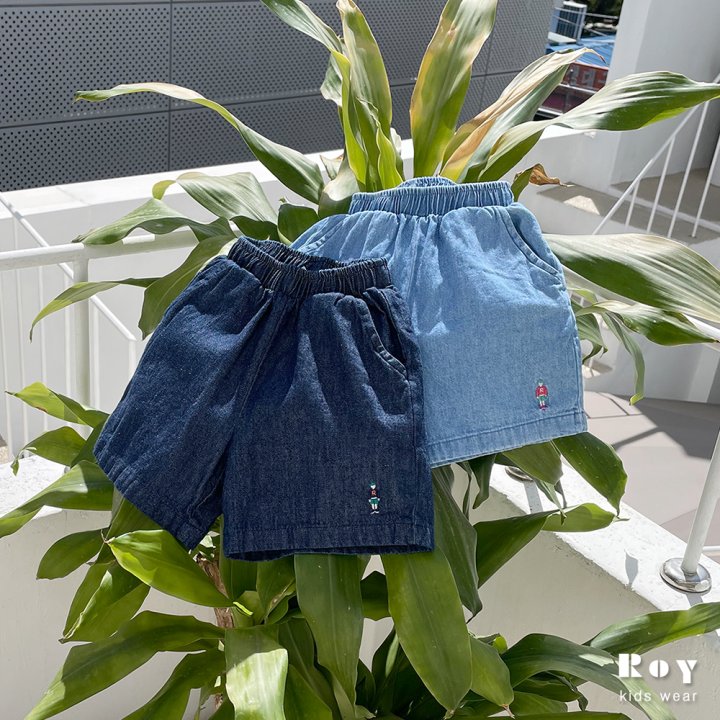 Roy - Korean Children Fashion - #todddlerfashion - Toy Denim Shorts