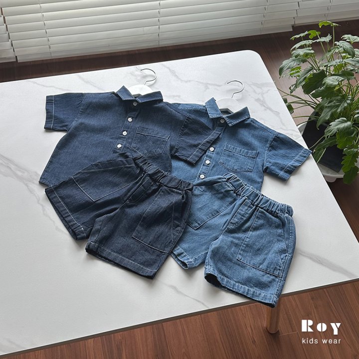 Roy - Korean Children Fashion - #todddlerfashion - Urban Denim Shorts - 7
