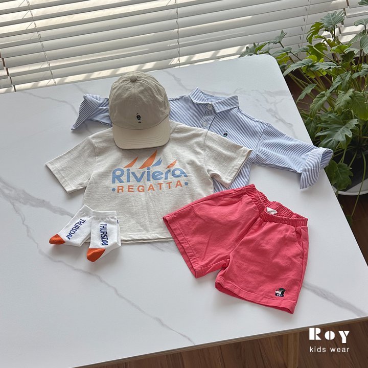 Roy - Korean Children Fashion - #todddlerfashion - Dori Washed Shorts - 5