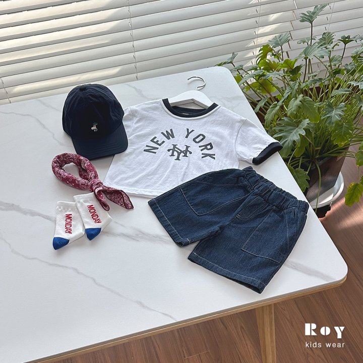 Roy - Korean Children Fashion - #toddlerclothing - Urban Denim Shorts - 8
