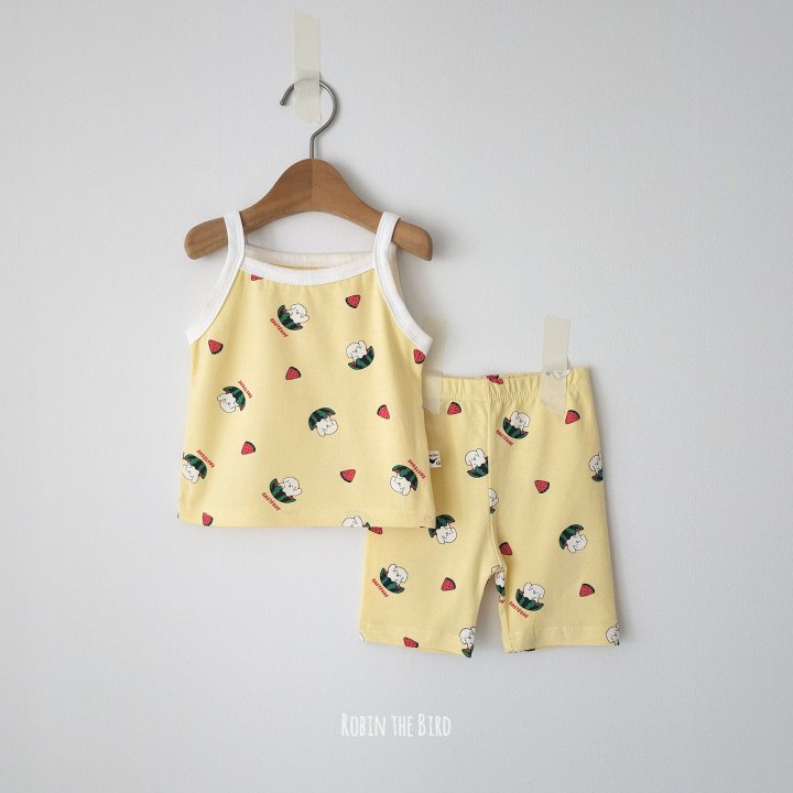 Saerobin - Korean Children Fashion - #Kfashion4kids - Watermelon Strap Easywear - 5