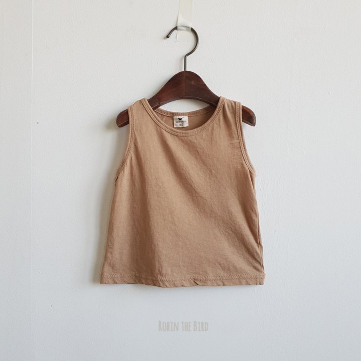 Saerobin - Korean Children Fashion - #fashionkids - Washed Mango Sleeveless - 3