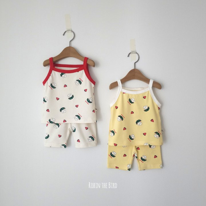 Saerobin - Korean Children Fashion - #fashionkids - Watermelon Strap Easywear