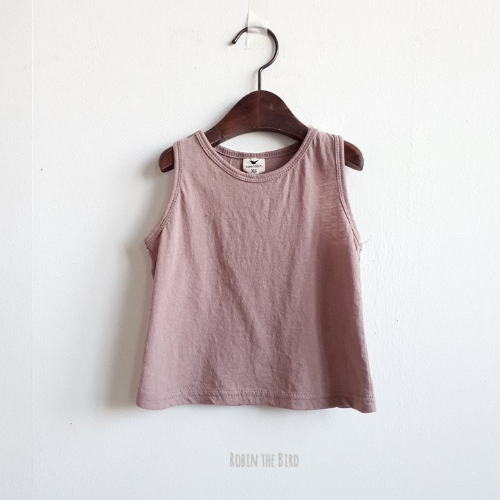 Saerobin - Korean Children Fashion - #fashionkids - Washed Mango Sleeveless - 4