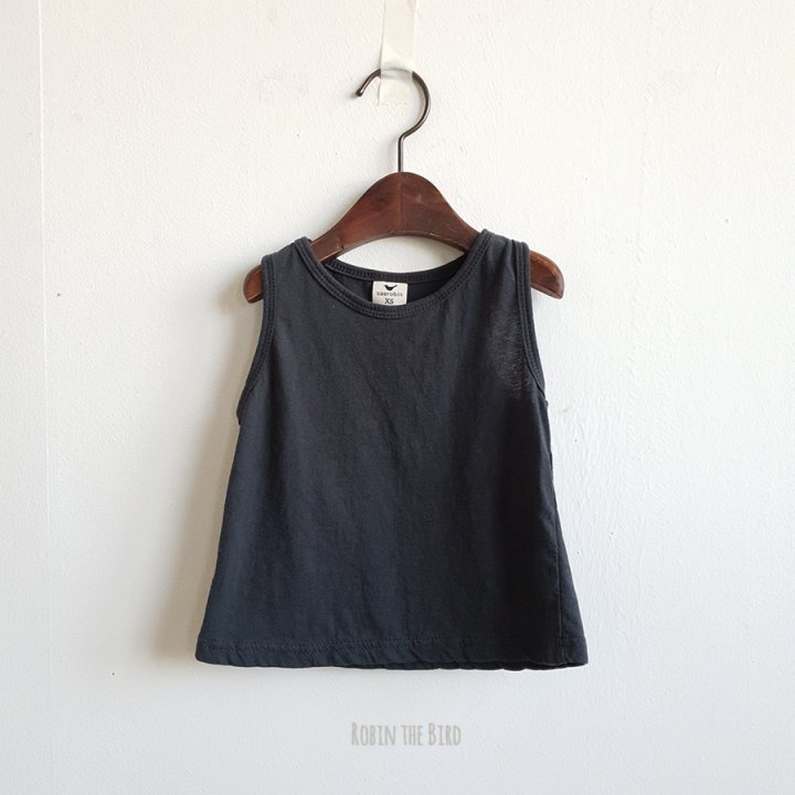 Saerobin - Korean Children Fashion - #kidsstore - Washed Mango Sleeveless - 5