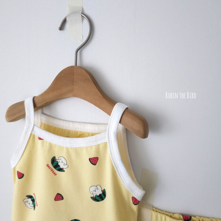 Saerobin - Korean Children Fashion - #littlefashionista - Watermelon Strap Easywear - 6