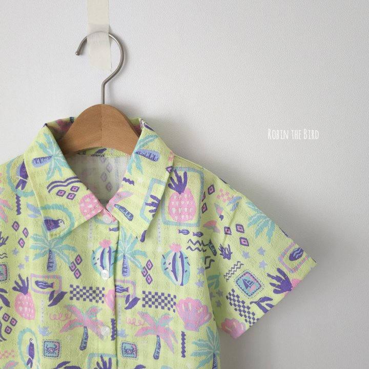Saerobin - Korean Children Fashion - #magicofchildhood - Aloha Shirt - 8