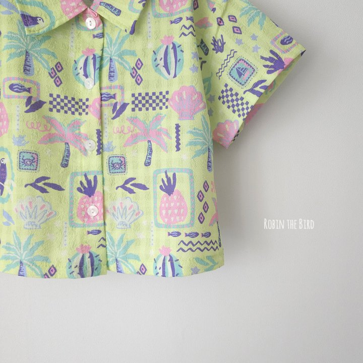Saerobin - Korean Children Fashion - #minifashionista - Aloha Shirt - 9