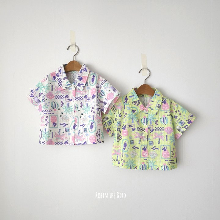 Saerobin - Korean Children Fashion - #todddlerfashion - Aloha Shirt - 11