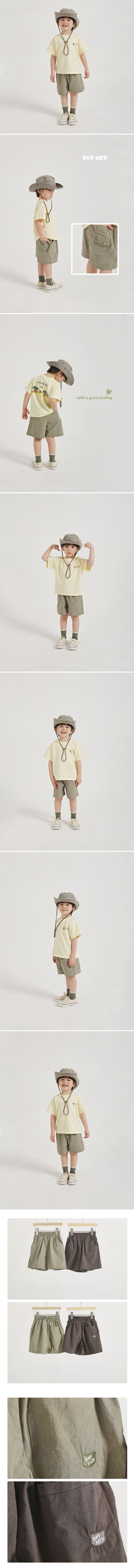 Say Hey - Korean Children Fashion - #designkidswear - Mid Pants - 2