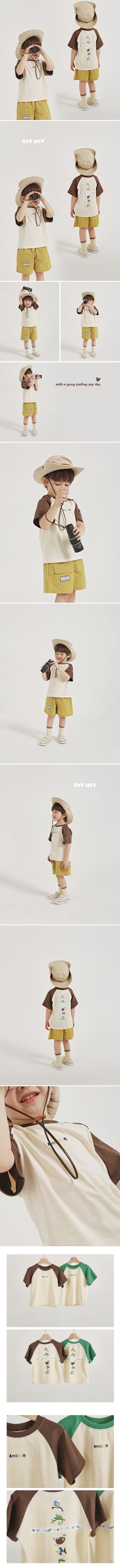 Say Hey - Korean Children Fashion - #kidsstore - Amazon Raglan Tee - 2