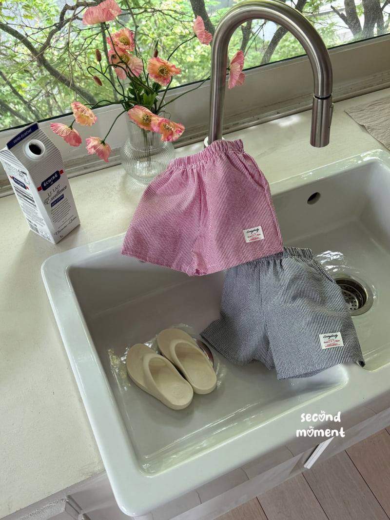Second Moment - Korean Children Fashion - #Kfashion4kids - Label Shorts - 2