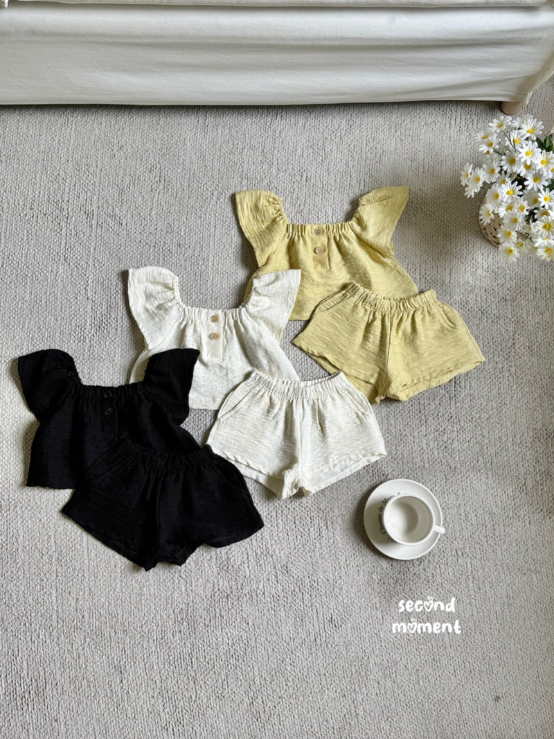 Second Moment - Korean Children Fashion - #childofig - Latte Set - 2