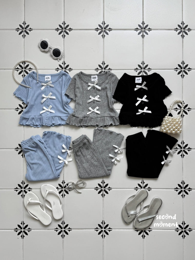 Second Moment - Korean Children Fashion - #designkidswear - Ribbon Cardigan - 5