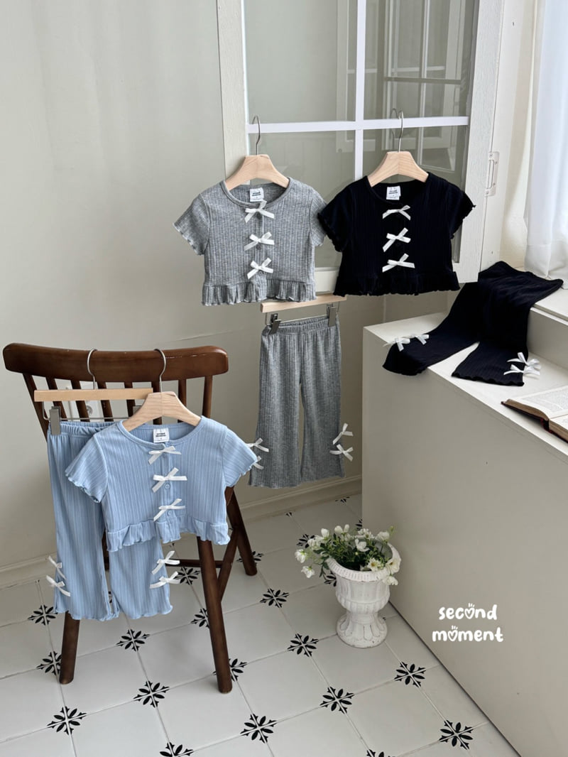 Second Moment - Korean Children Fashion - #discoveringself - Ribbon Cardigan - 6
