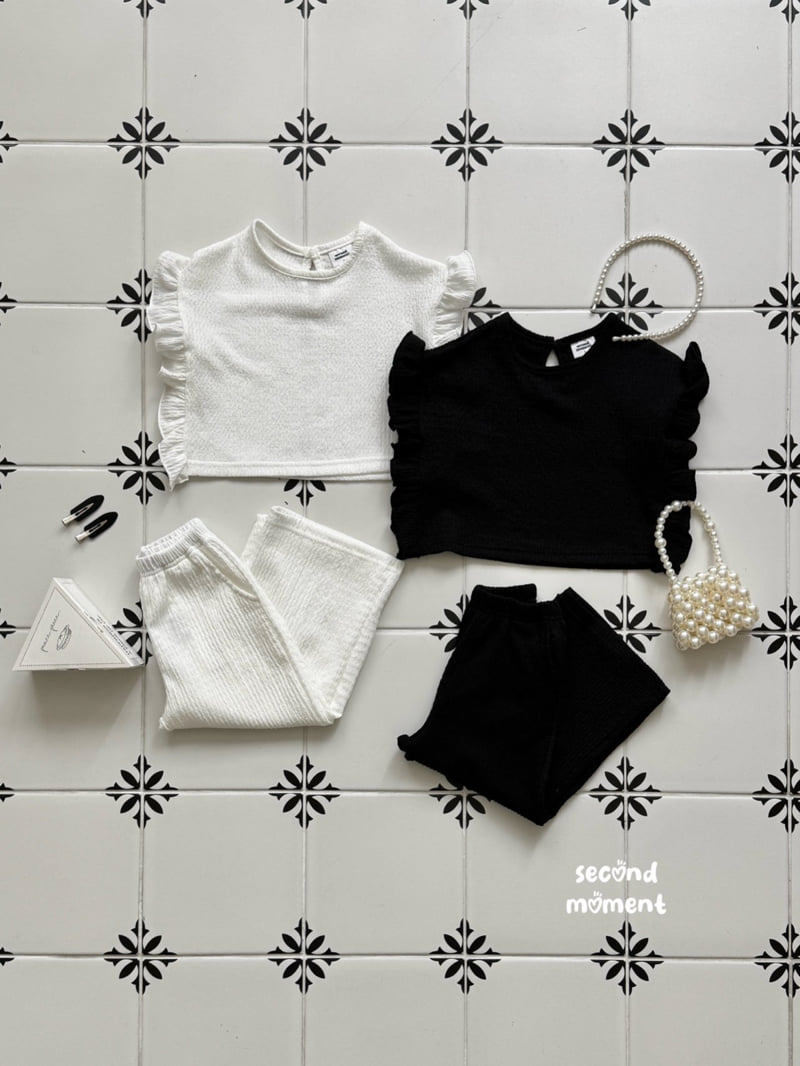 Second Moment - Korean Children Fashion - #discoveringself - Butter Frill Set