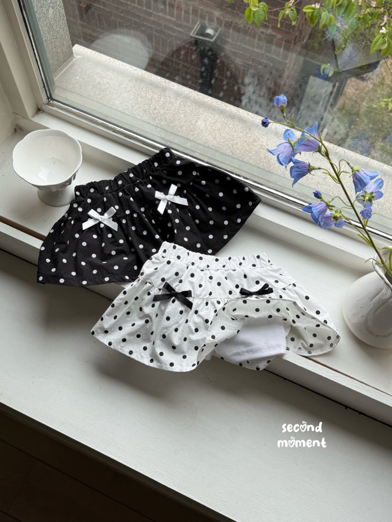 Second Moment - Korean Children Fashion - #kidsstore - Dot Ribbon Skirt - 2