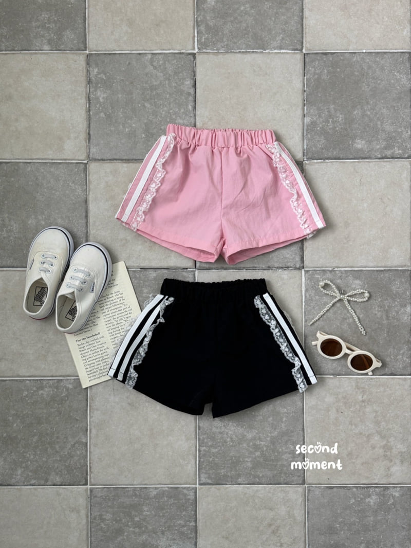 Second Moment - Korean Children Fashion - #kidsstore - Sunshine Two-stripe Shorts - 2