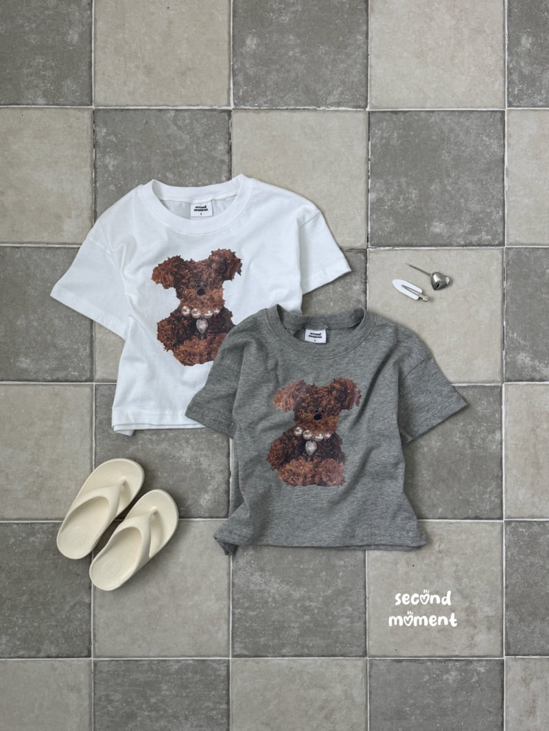 Second Moment - Korean Children Fashion - #kidsstore - Poodle Tee
