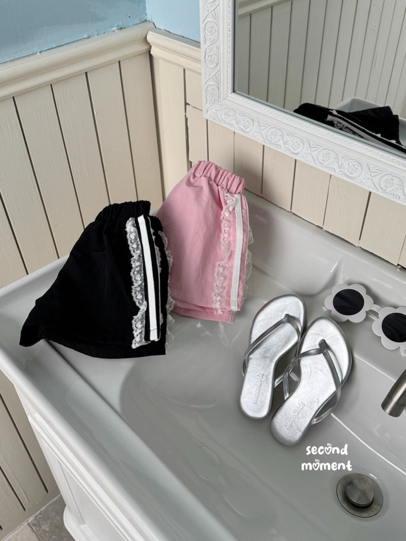 Second Moment - Korean Children Fashion - #kidzfashiontrend - Sunshine Two-stripe Shorts - 3