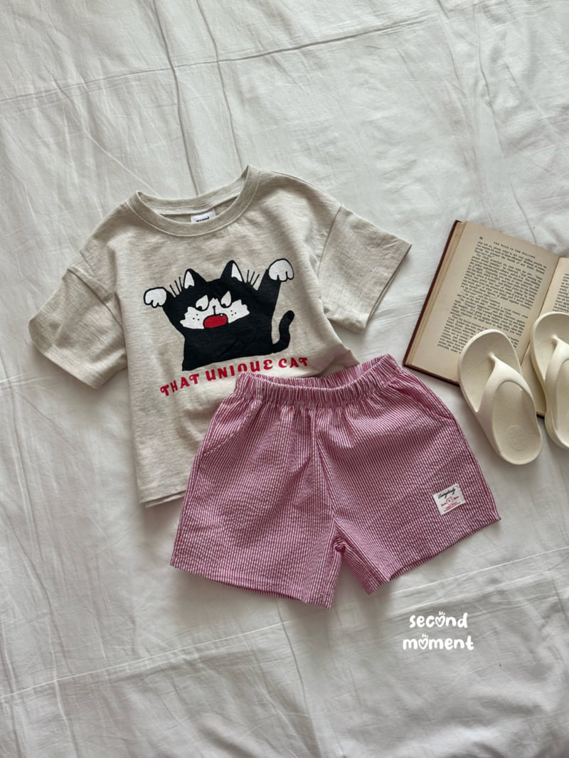 Second Moment - Korean Children Fashion - #minifashionista - Label Shorts - 5