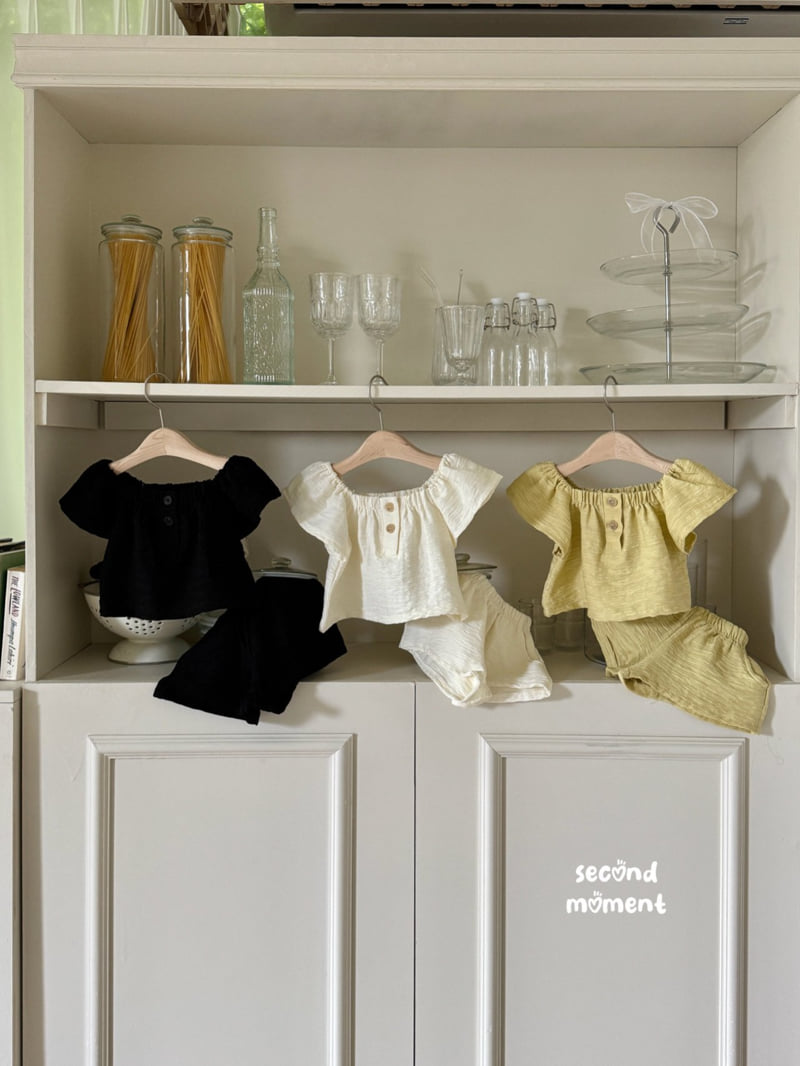 Second Moment - Korean Children Fashion - #prettylittlegirls - Latte Set