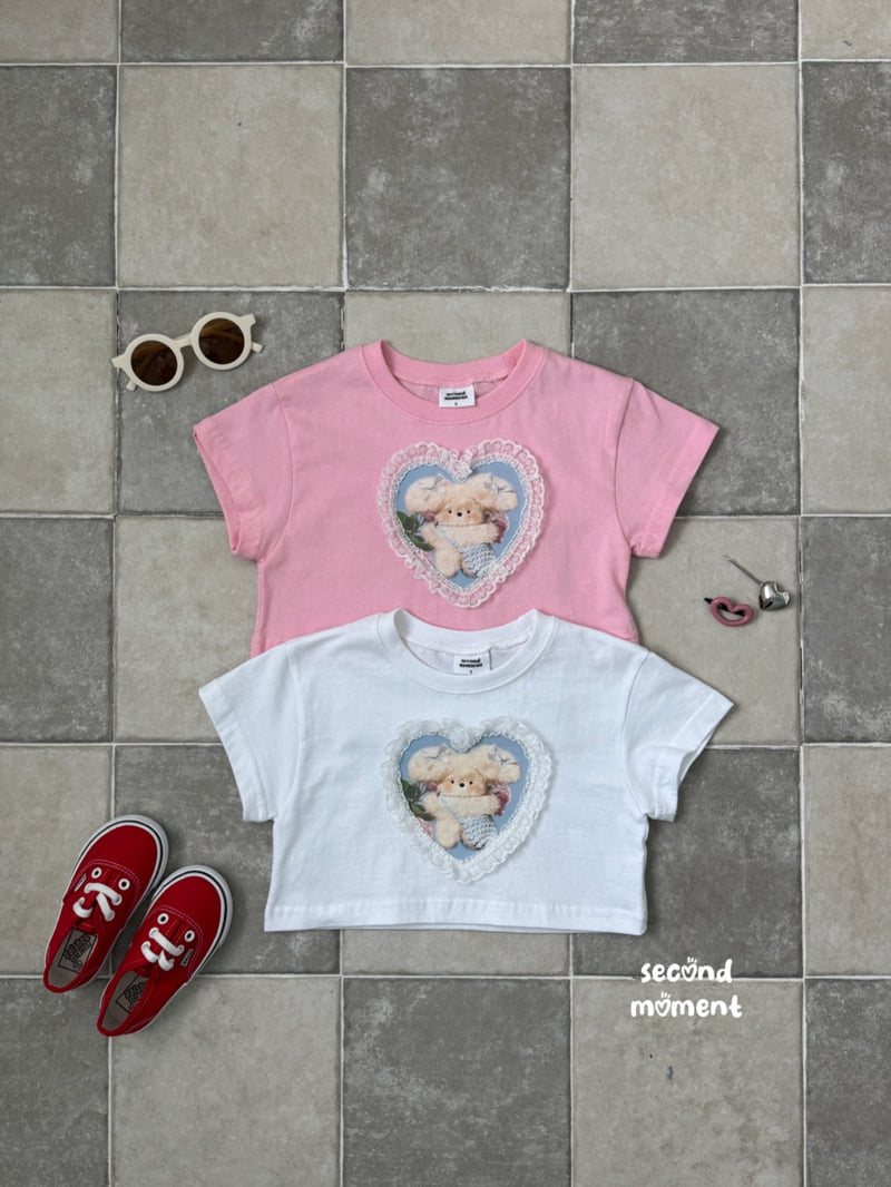 Second Moment - Korean Children Fashion - #todddlerfashion - Doll Heart Tee