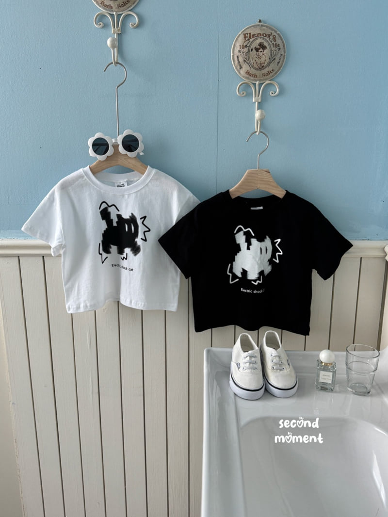 Second Moment - Korean Children Fashion - #toddlerclothing - Cat Tee - 3