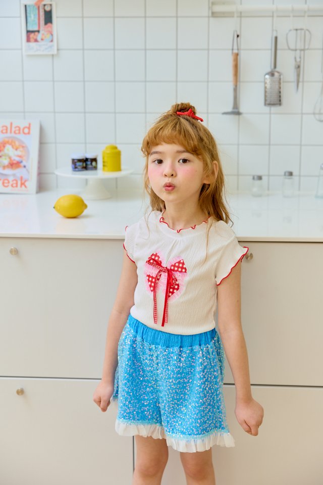 Sera - Korean Children Fashion - #Kfashion4kids - Bling Bling Shorts - 6