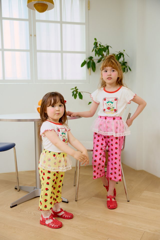 Sera - Korean Children Fashion - #childofig - Strawberry Picnic Set - 3
