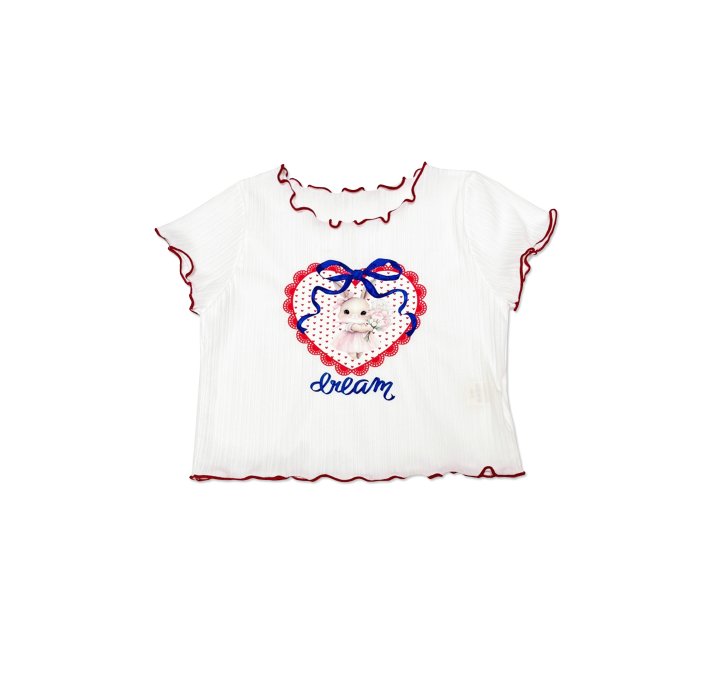 Sera - Korean Children Fashion - #childofig - Cool Short Sleeve Tee - 10