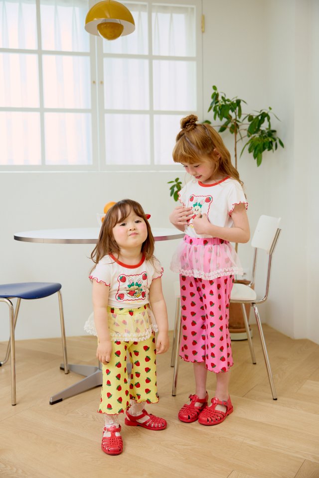 Sera - Korean Children Fashion - #childofig - Strawberry Picnic Set - 4
