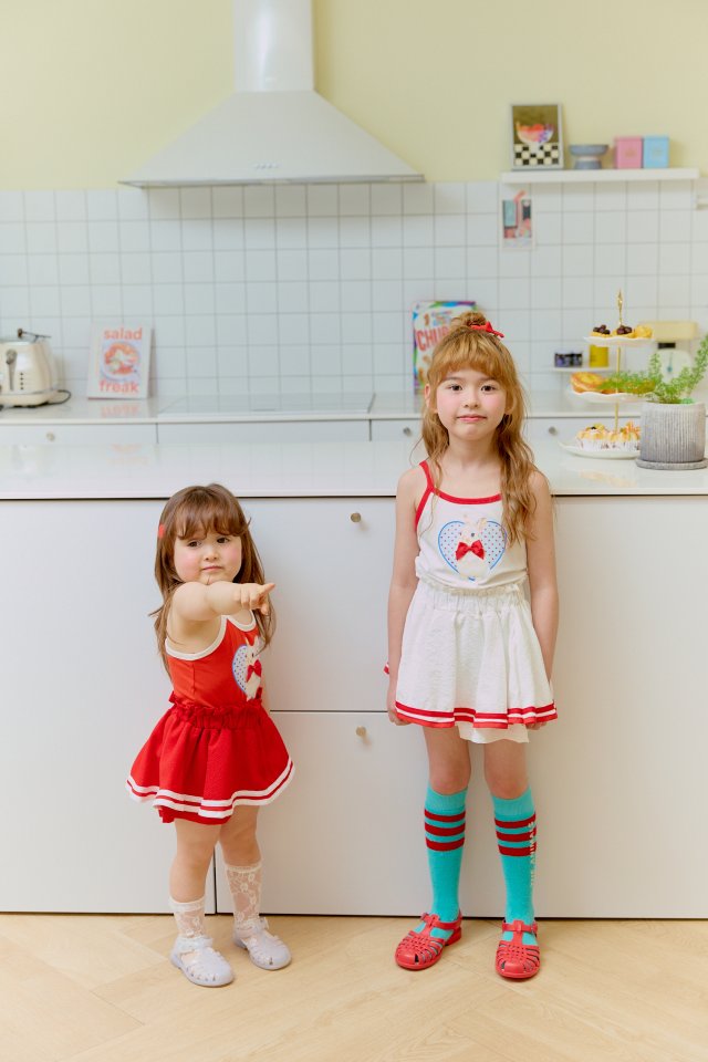 Sera - Korean Children Fashion - #childrensboutique - Rabbit Strap Sleeveless - 9
