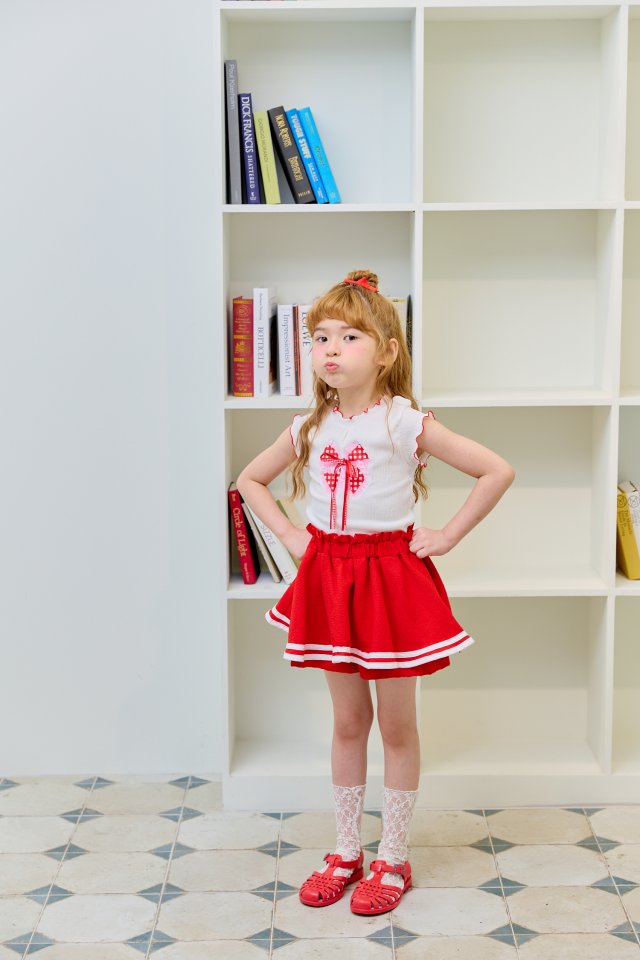 Sera - Korean Children Fashion - #kidsstore - Sailor Skirt-Pants - 3