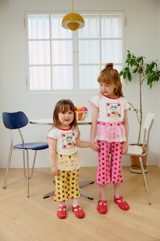 Sera - Korean Children Fashion - #kidzfashiontrend - Strawberry Picnic Set - 10