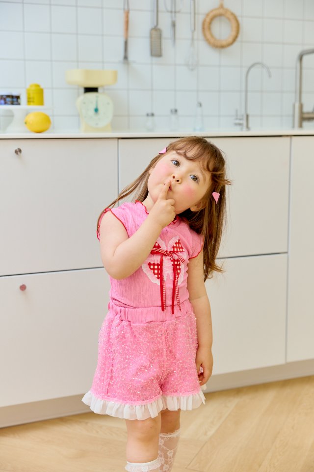 Sera - Korean Children Fashion - #littlefashionista - Bling Bling Shorts - 7