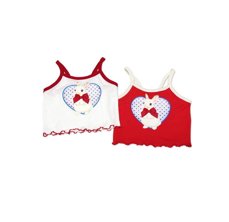 Sera - Korean Children Fashion - #littlefashionista - Rabbit Strap Sleeveless