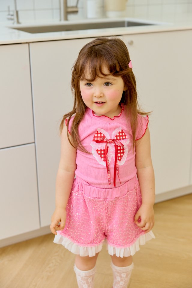 Sera - Korean Children Fashion - #minifashionista - Bling Bling Shorts - 9