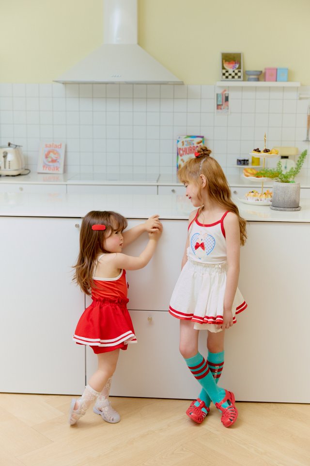 Sera - Korean Children Fashion - #stylishchildhood - Sailor Skirt-Pants - 12