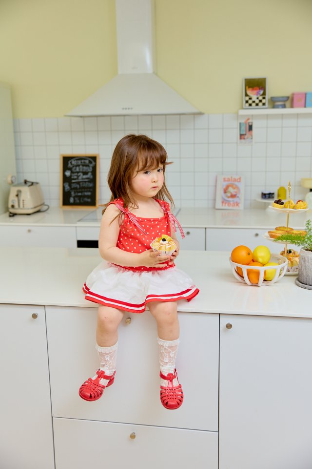 Sera - Korean Children Fashion - #stylishchildhood - Tulle Sleeveless Tee - 8