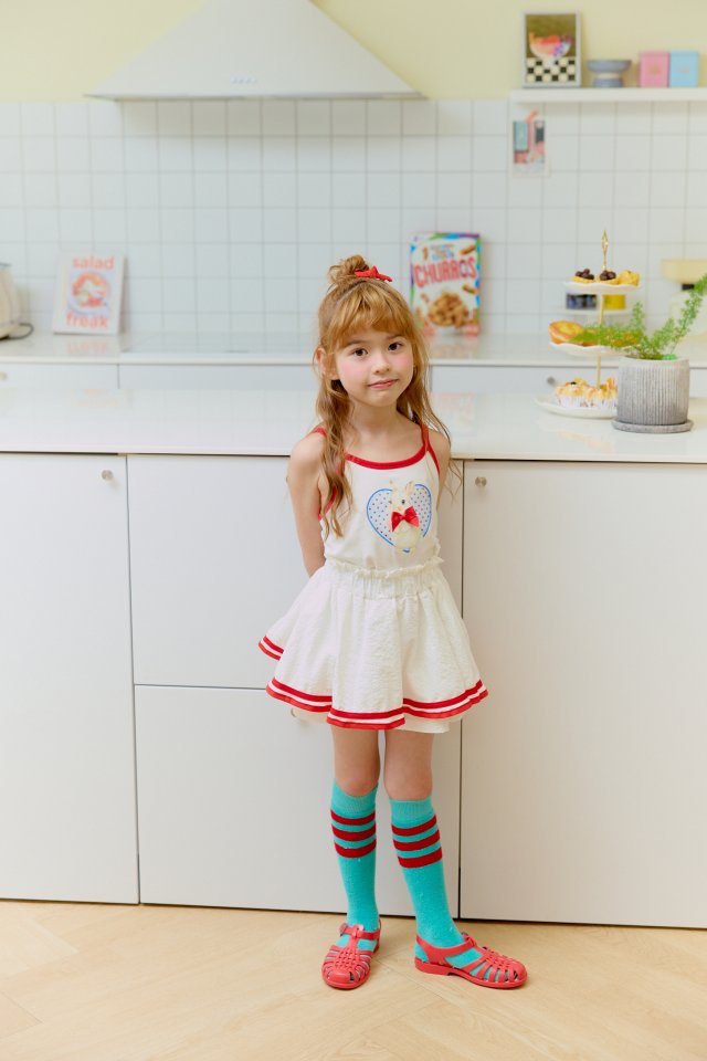 Sera - Korean Children Fashion - #stylishchildhood - Rabbit Strap Sleeveless - 7