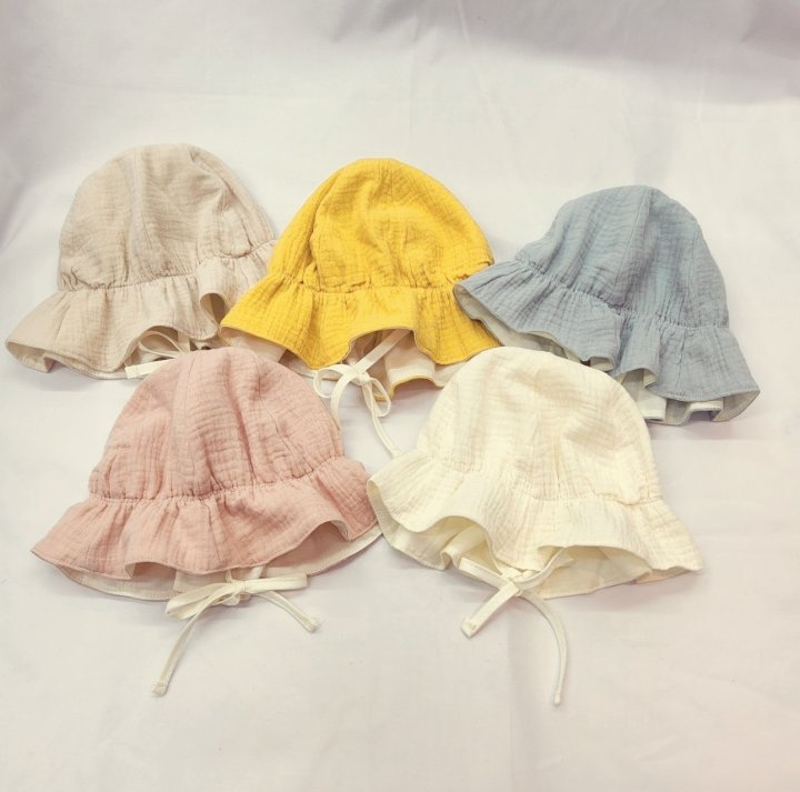 Shinseage Kids - Korean Baby Fashion - #babyclothing - Reversible Cotton Bonnet