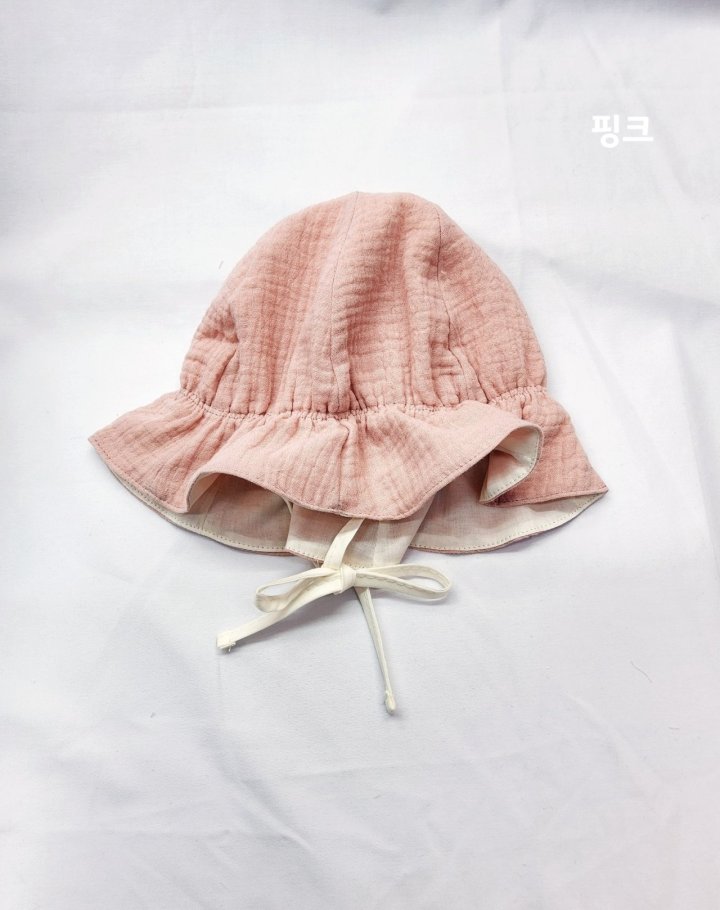 Shinseage Kids - Korean Baby Fashion - #babyfever - Reversible Cotton Bonnet - 4