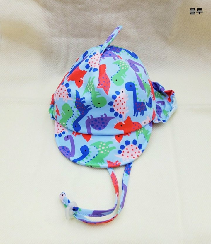 Shinseage Kids - Korean Baby Fashion - #babyoninstagram - Dinosaur Swim Cap - 2