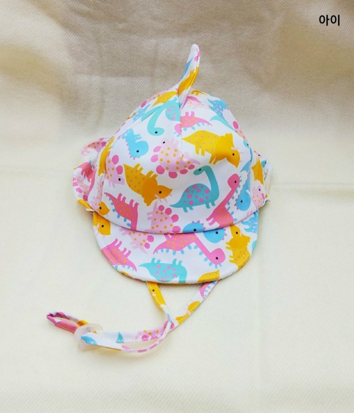 Shinseage Kids - Korean Baby Fashion - #babyootd - Dinosaur Swim Cap - 3