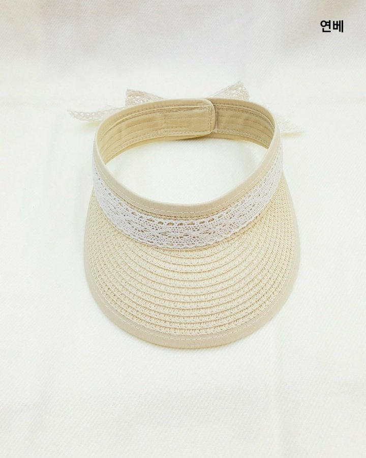 Shinseage Kids - Korean Baby Fashion - #onlinebabyshop - Lace Straw Sun Cap - 3