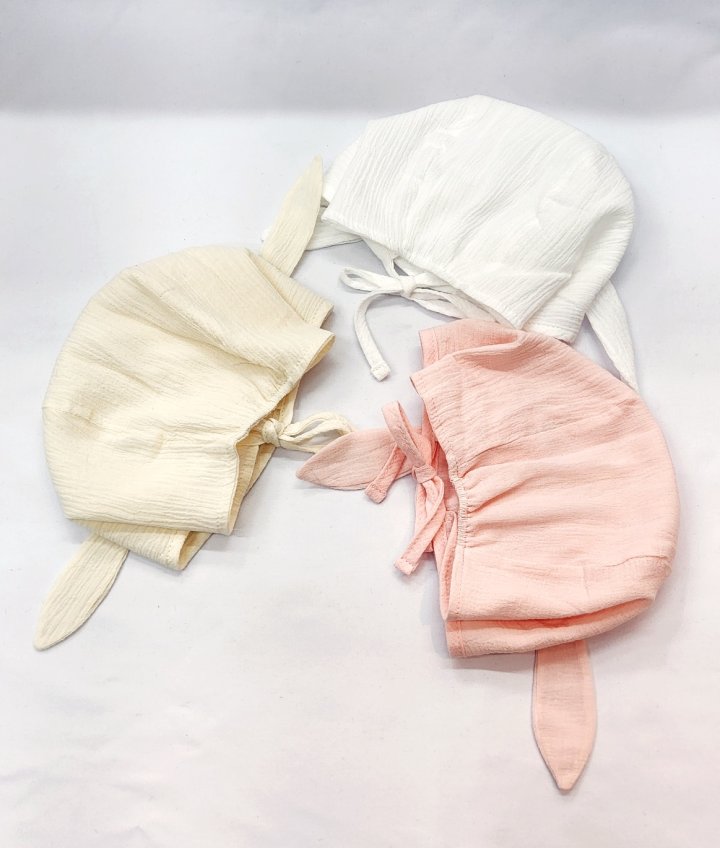 Shinseage Kids - Korean Baby Fashion - #onlinebabyshop - Toddler Long Ears Bonnet - 2