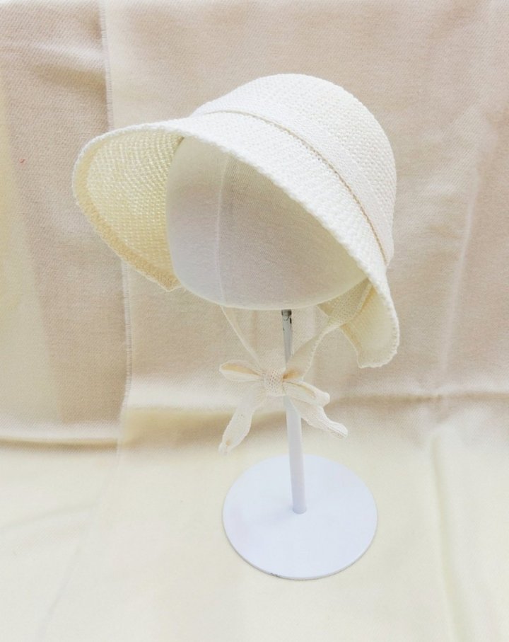 Shinseage Kids - Korean Children Fashion - #childofig - Crochet Straw Bonnet - 12