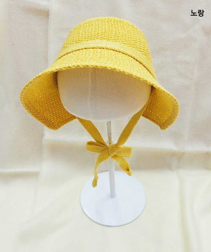 Shinseage Kids - Korean Children Fashion - #childofig - Crochet Straw Half Bonnet - 9